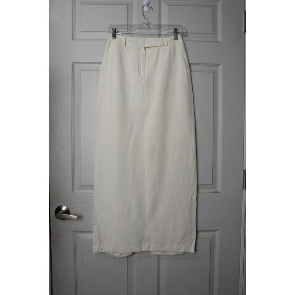 90's XC Long White Maxi Skirt